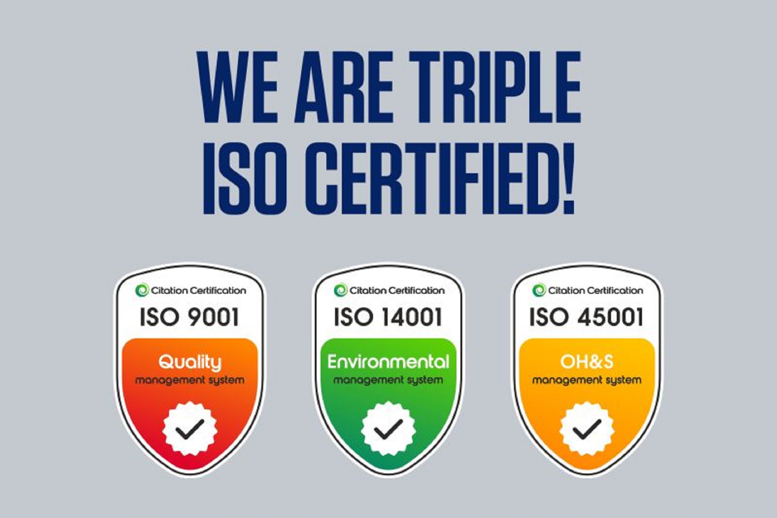 Triple ISO certification for Kattsafe | Architecture & Design