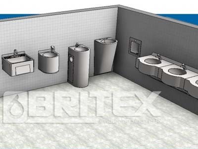 Water Tap Rvt Download 48 Revit families for wash basins and commercial tapware ...